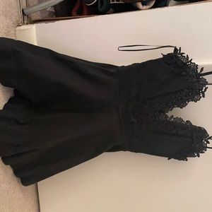 Black, Sexy, Lace Prom Dress
